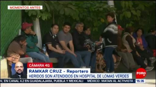 Atienden a heridos por explosión en Hidalgo en hospitales del Valle de México