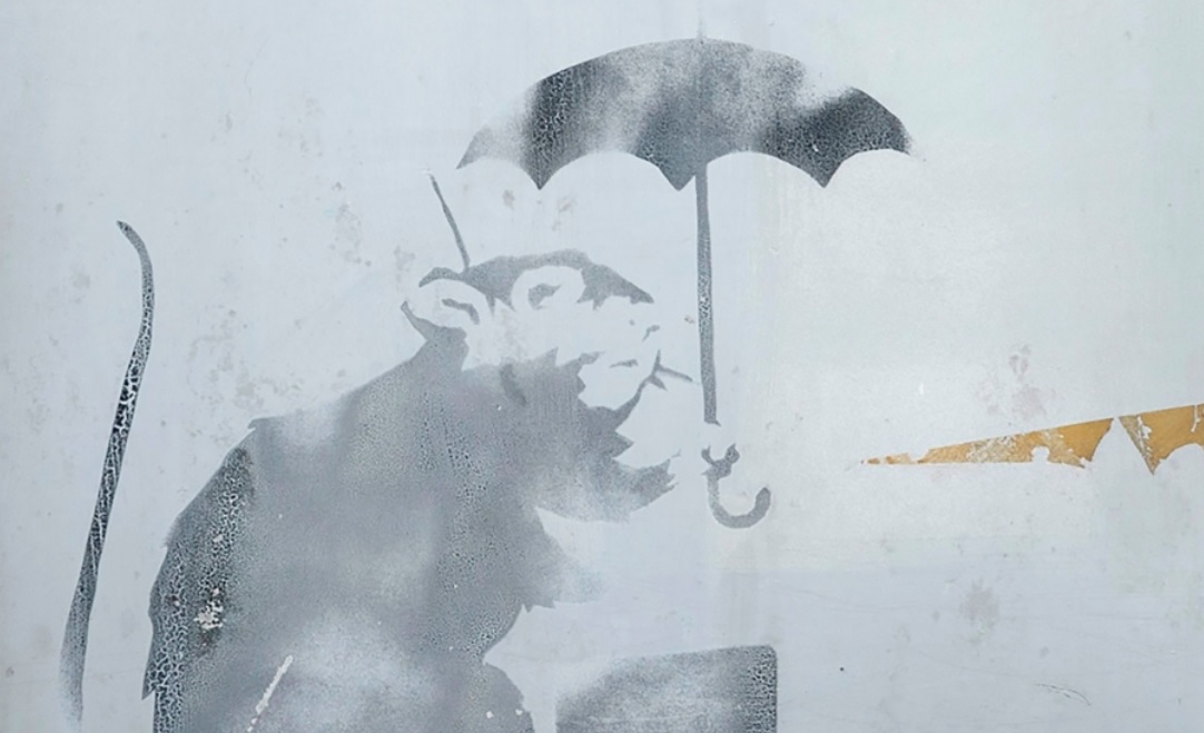 Hallazgo de un posible Banksy moviliza al Gobierno de Tokio