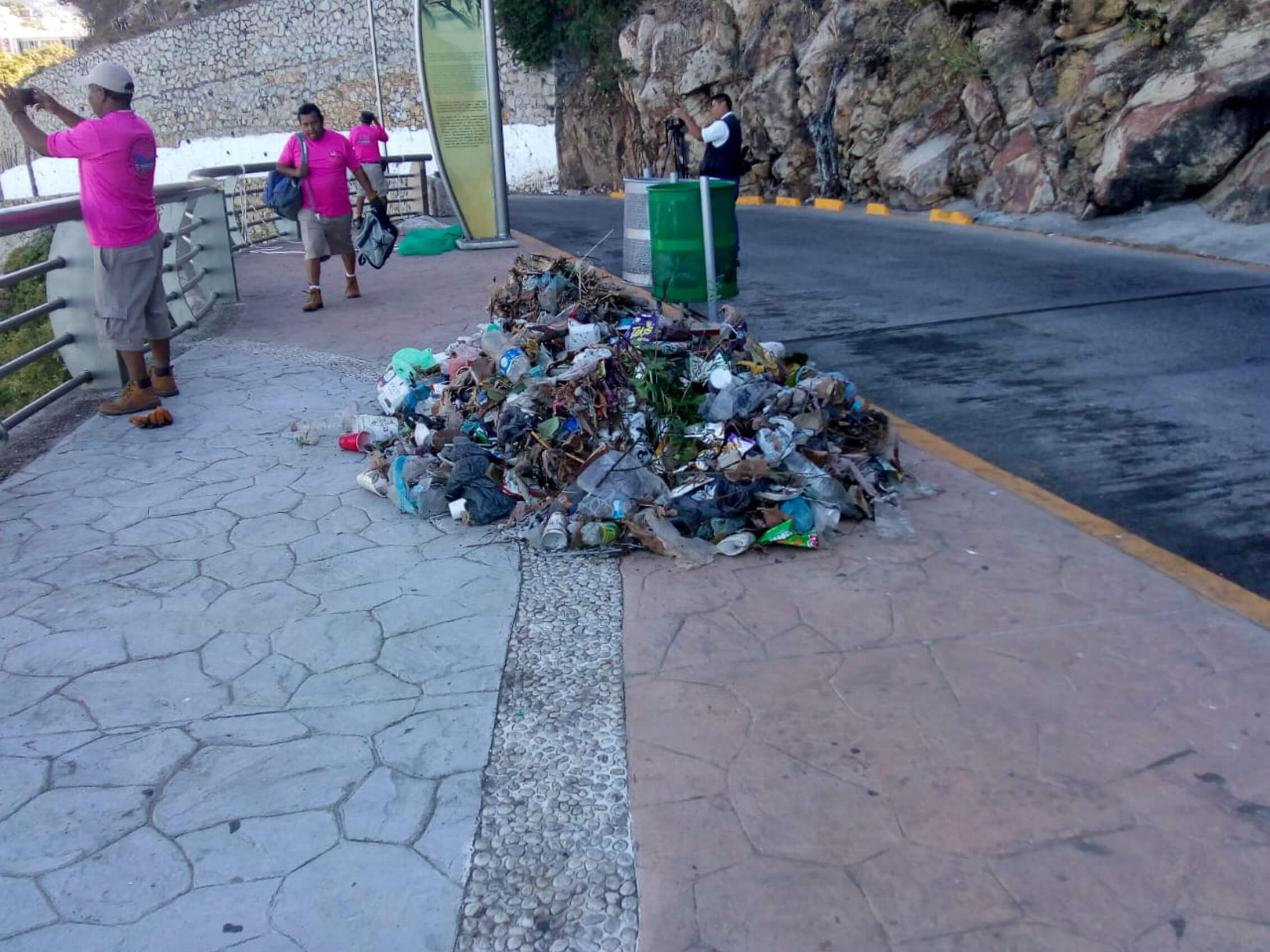 Foto: Recolectan tres toneladas de basura en Acapulco. 30 de enero 2019. Notimex