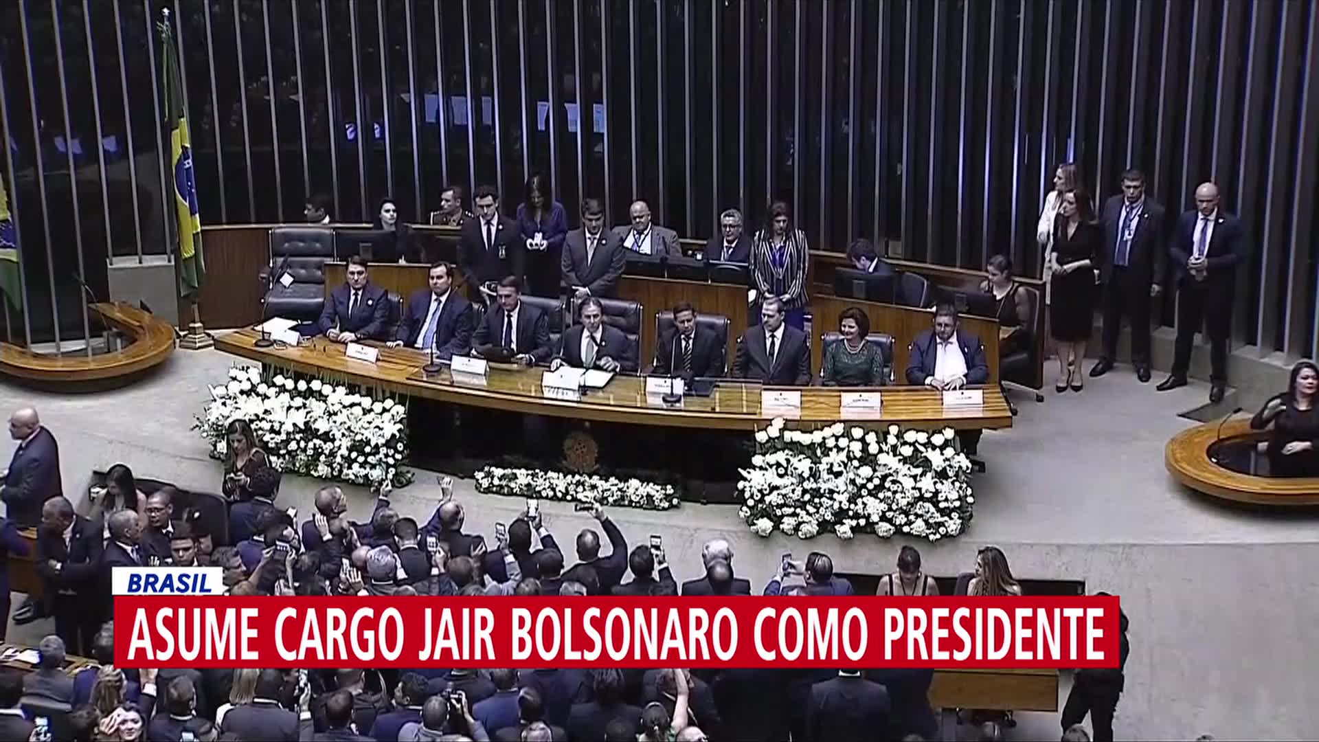 Jair Bolsonaro asume cargo como presidente número 38 de Brasil