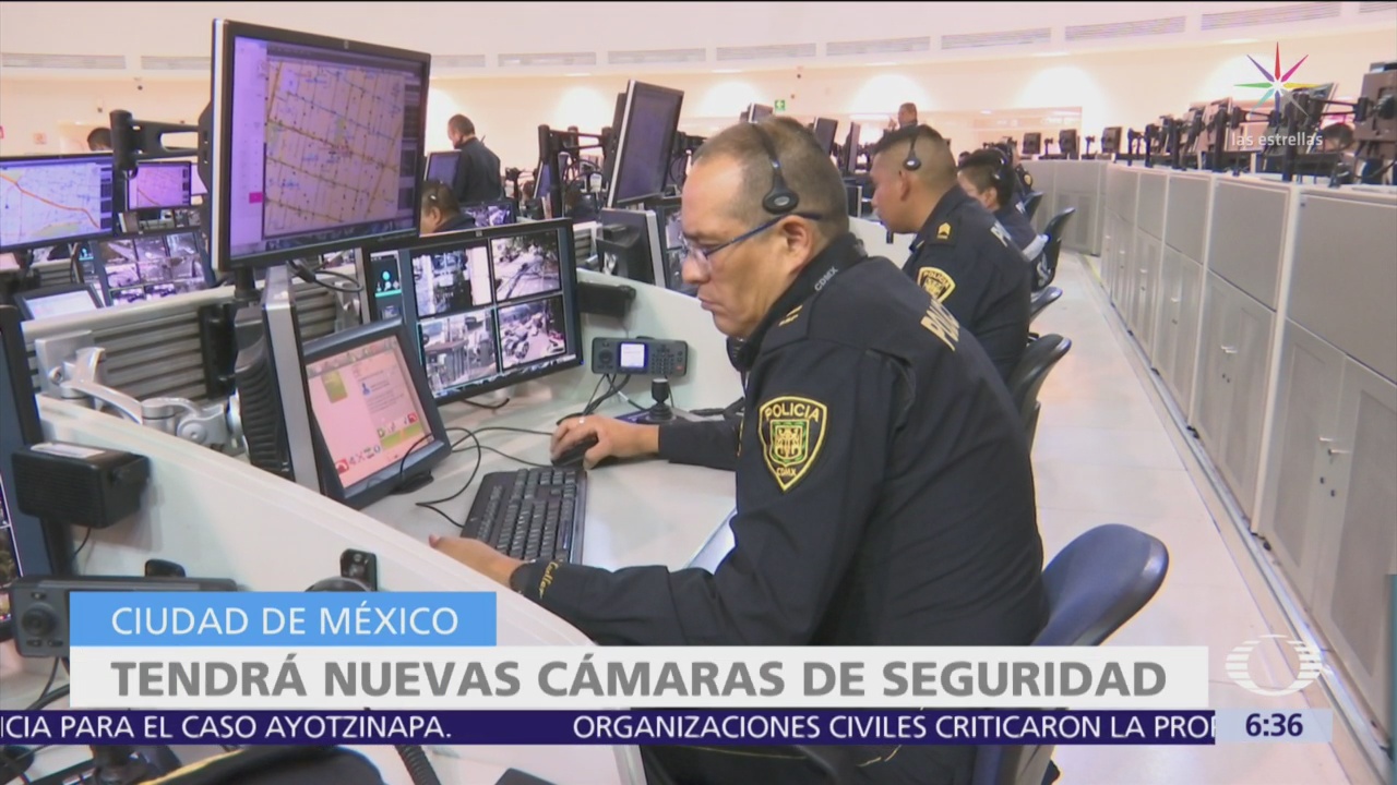 CDMX tendrá 11 mil nuevas cámaras de vigilancia