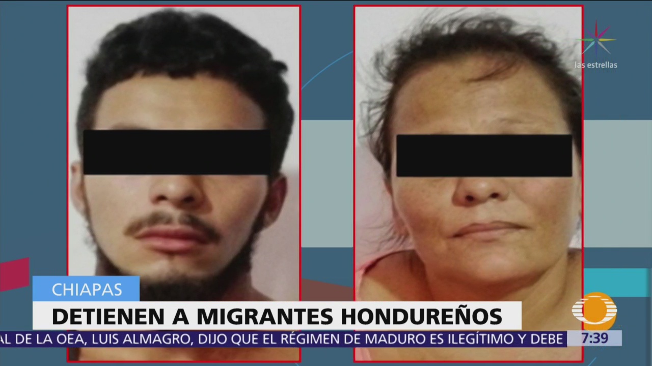 Chiapas detiene a 3 hondureños de caravana migrante por fraude