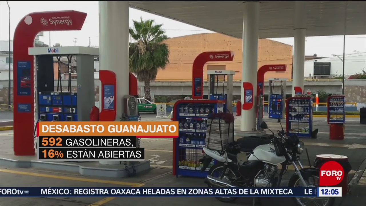 Cifras del desabasto de gasolina en Guanajuato, Querétaro y Jalisco