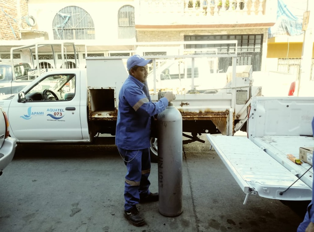 Localizan cilindro gas cloro robado en Irapuato, Guanajuato