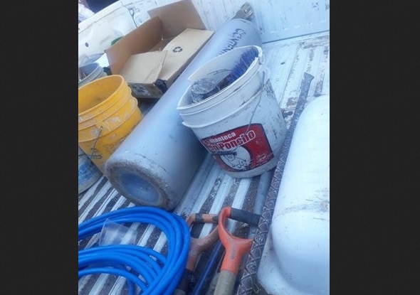 Localizan cilindro gas cloro robado en Irapuato, Guanajuato