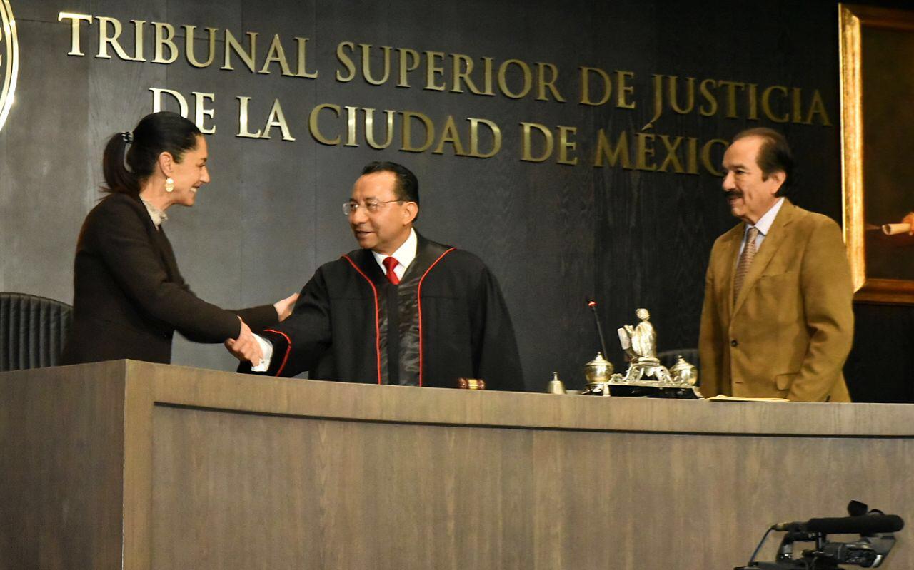 Rafael Guerra Álvarez asume presidencia del TSJCDMX