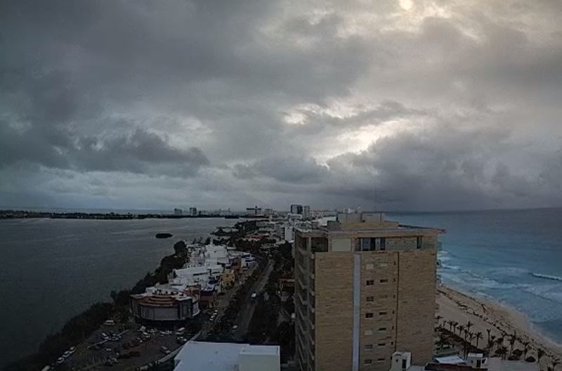 Frente frío 44 provocará tormentas en el sureste y Península de Yucatán