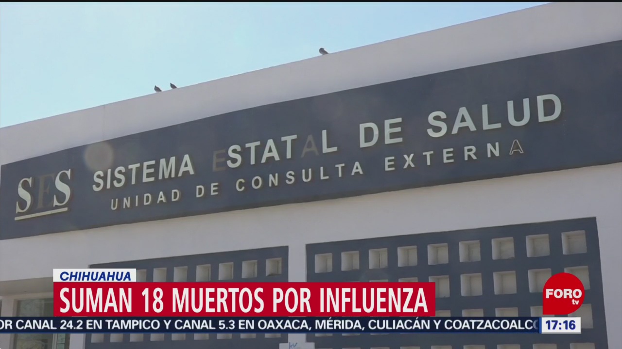 Foto: Confirman Muertes Influenza Chihuahua 30 de Enero 2019