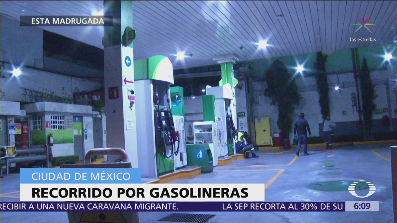 Continúa desabasto de combustible en algunas gasolineras de CDMX