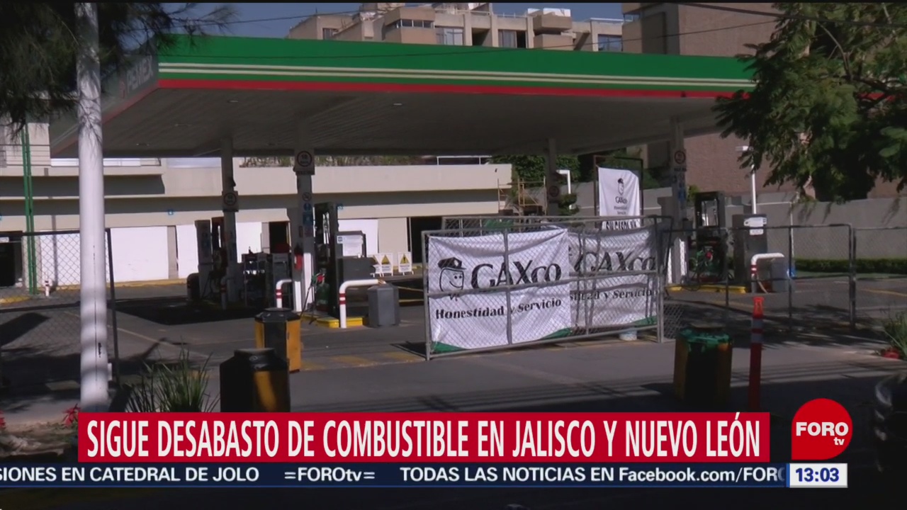 Foto: Continúa el desabasto de combustible en Jalisco y Nuevo León, 27enero 2019
