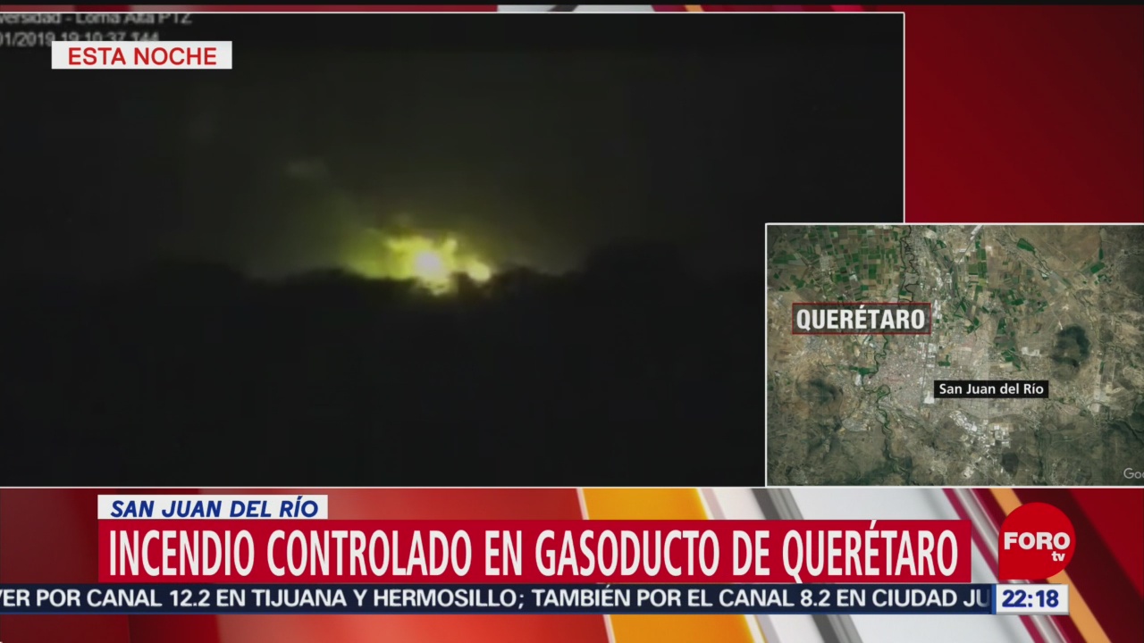 Controlado Incendio San Juan Del Río Querétaro