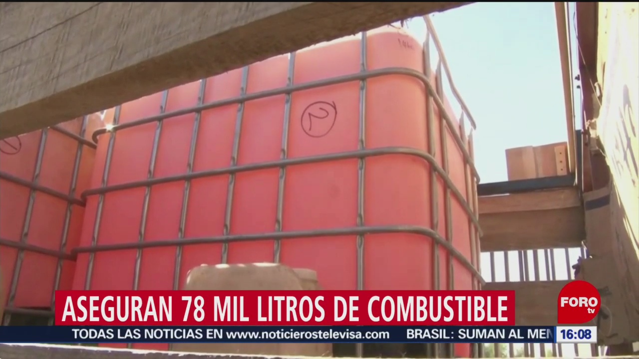 Foto: Decomisan 78 mil litros de combustible en Chiapas y Veracruz, 26 enero 2019