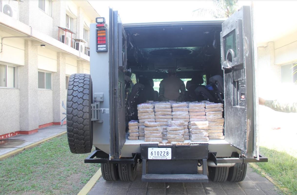 Foto: Aseguran 537 kilos de cocaína frente a costas de Michoacán, el 28 de enero 2019