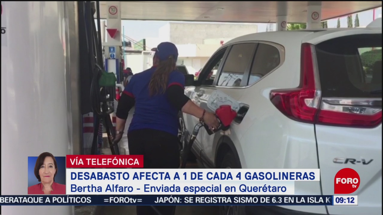 Desabasto afecta 1 de cada 4 gasolineras en Querétaro