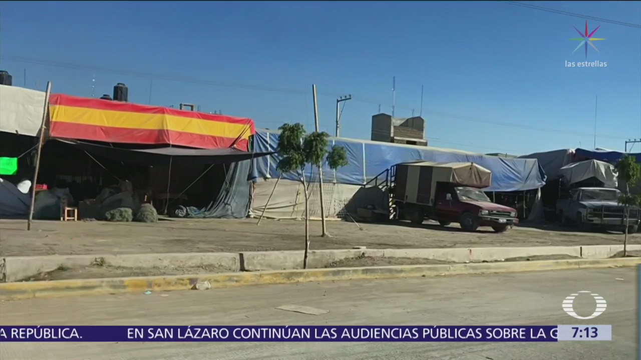 Desabasto de gasolina afecta a central de abasto de Huixcolotla, Puebla