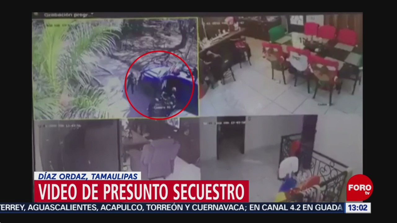 Difunden video sobre presunto secuestro de familia en Tamaulipas