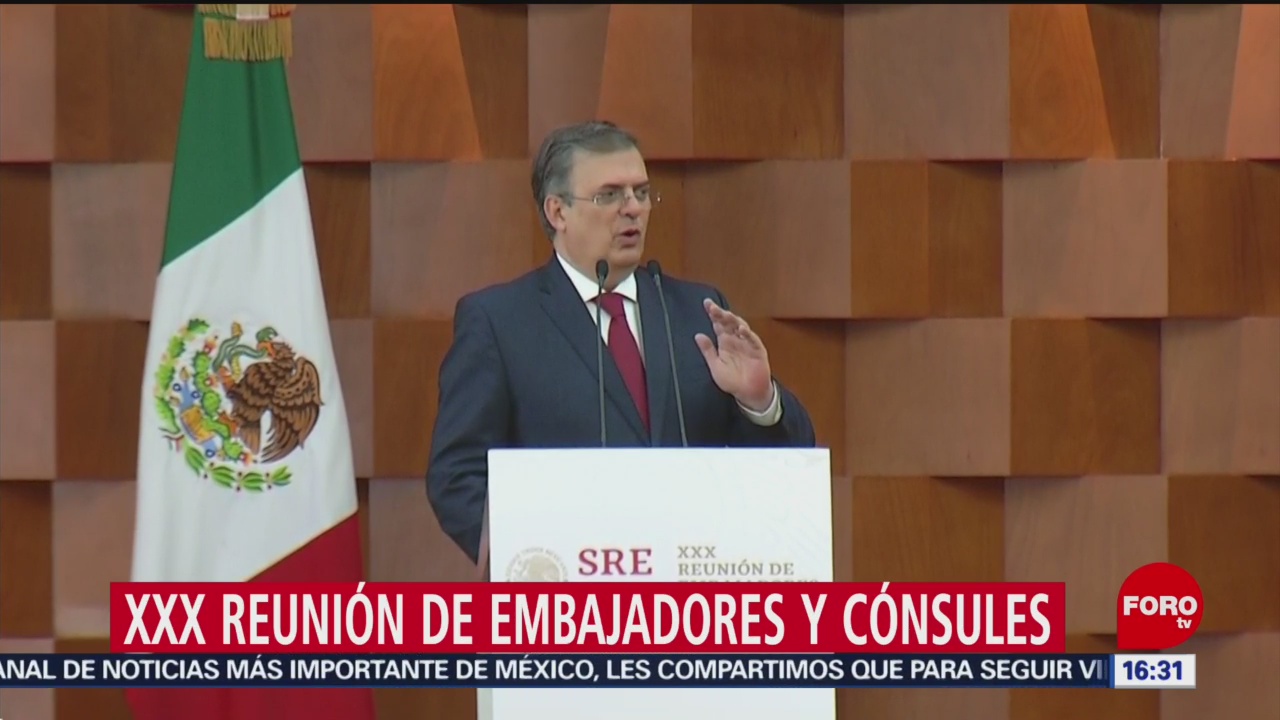 Ebrard afirma que México será respetuoso de autonomía de otros países