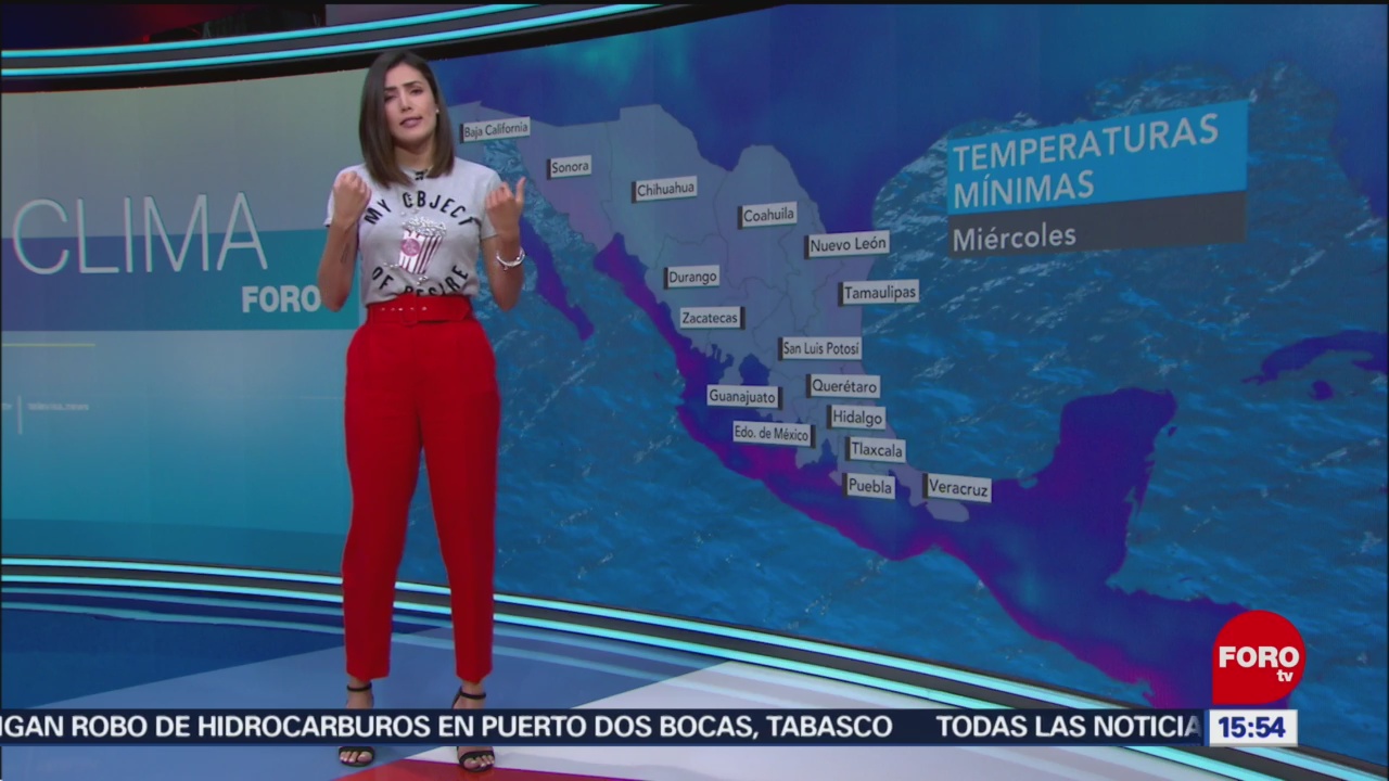 El Clima A las Tres con Daniela Álvarez del 16 de enero de 2019