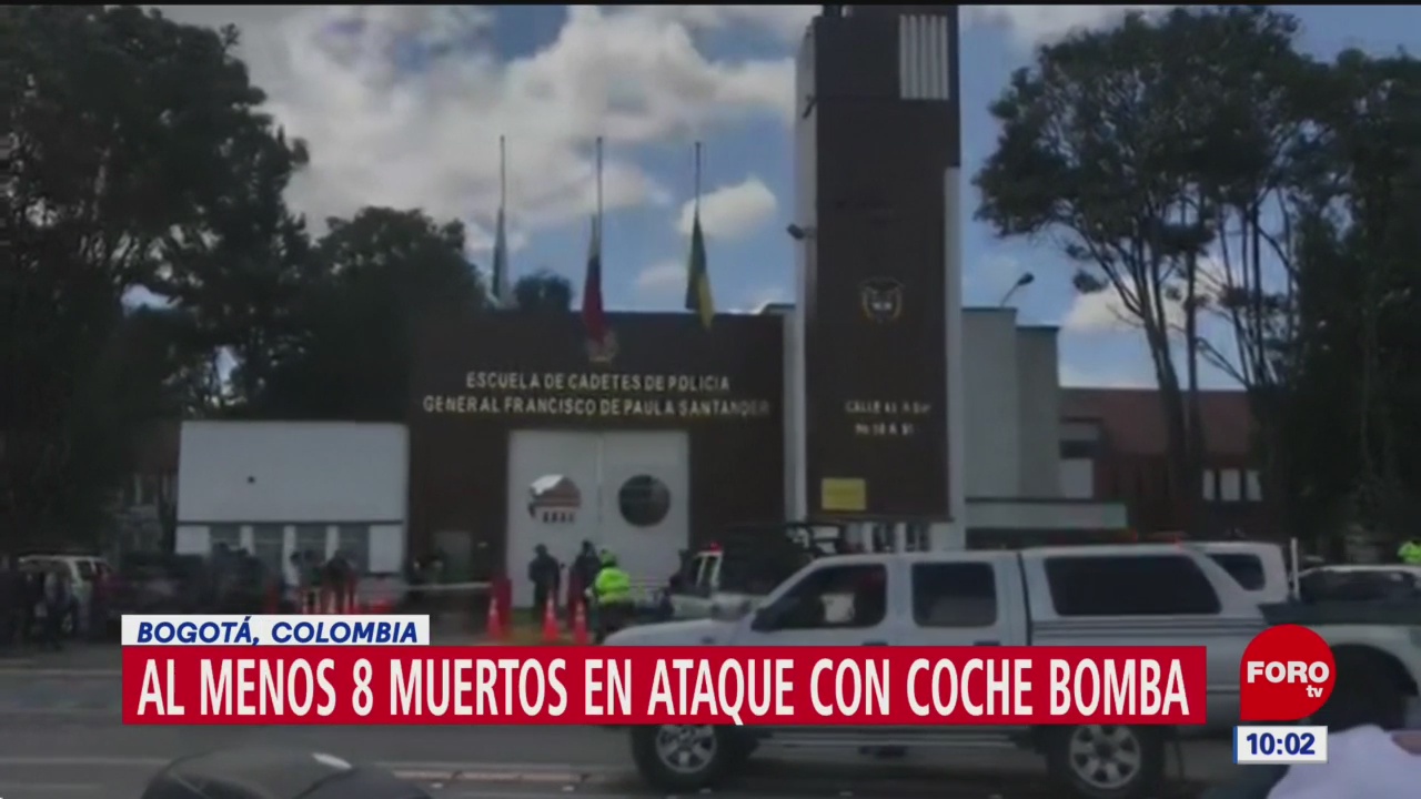 Elevan a ocho los muertos por presunto coche bomba en Bogotá