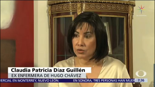 Enfermera de Hugo Chávez habla para Noticieros Televisa