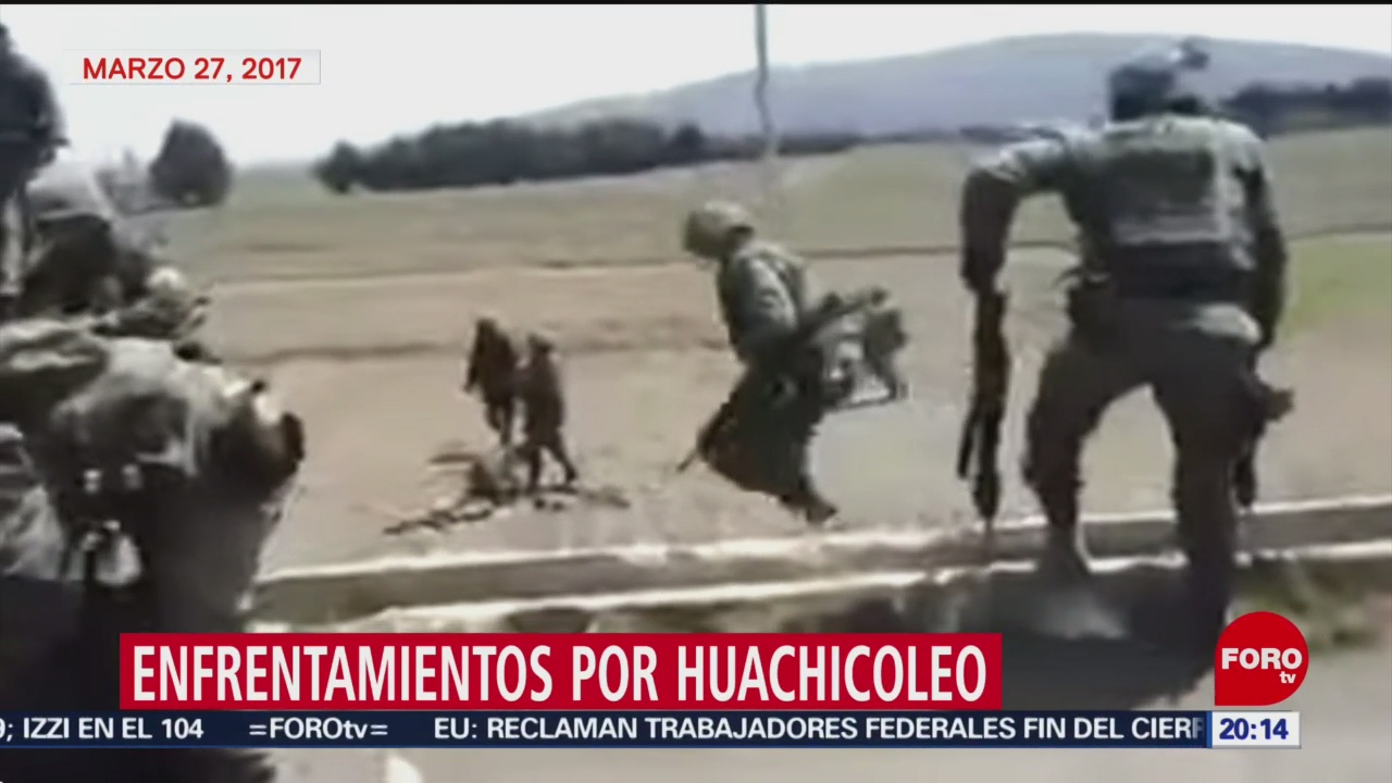 Enfrentamientos Huachicoleo México Robo de Gasolina