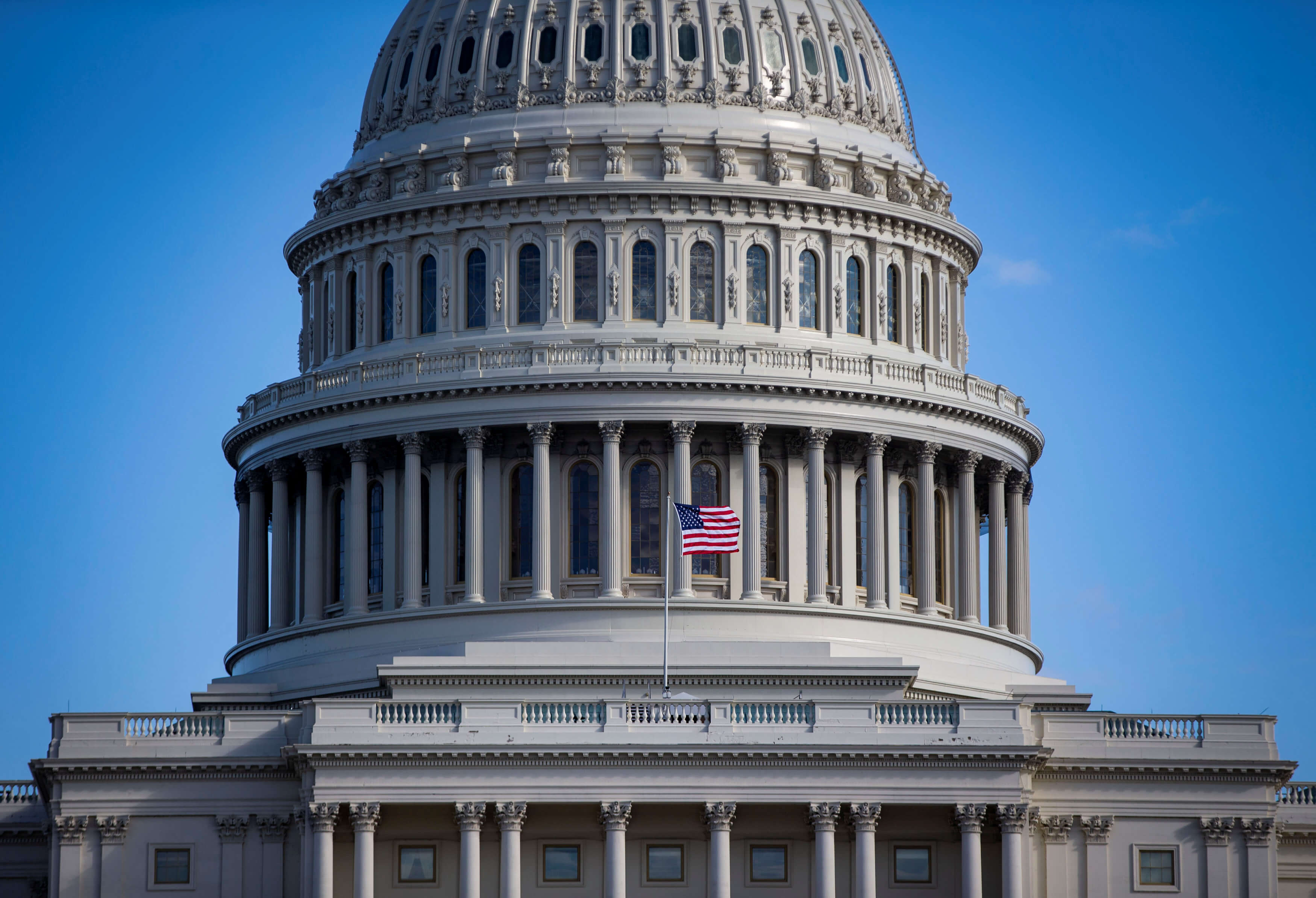 Foto: Imagen panorámica del Congreso de Estados Unidos del 20 de enero del 2019