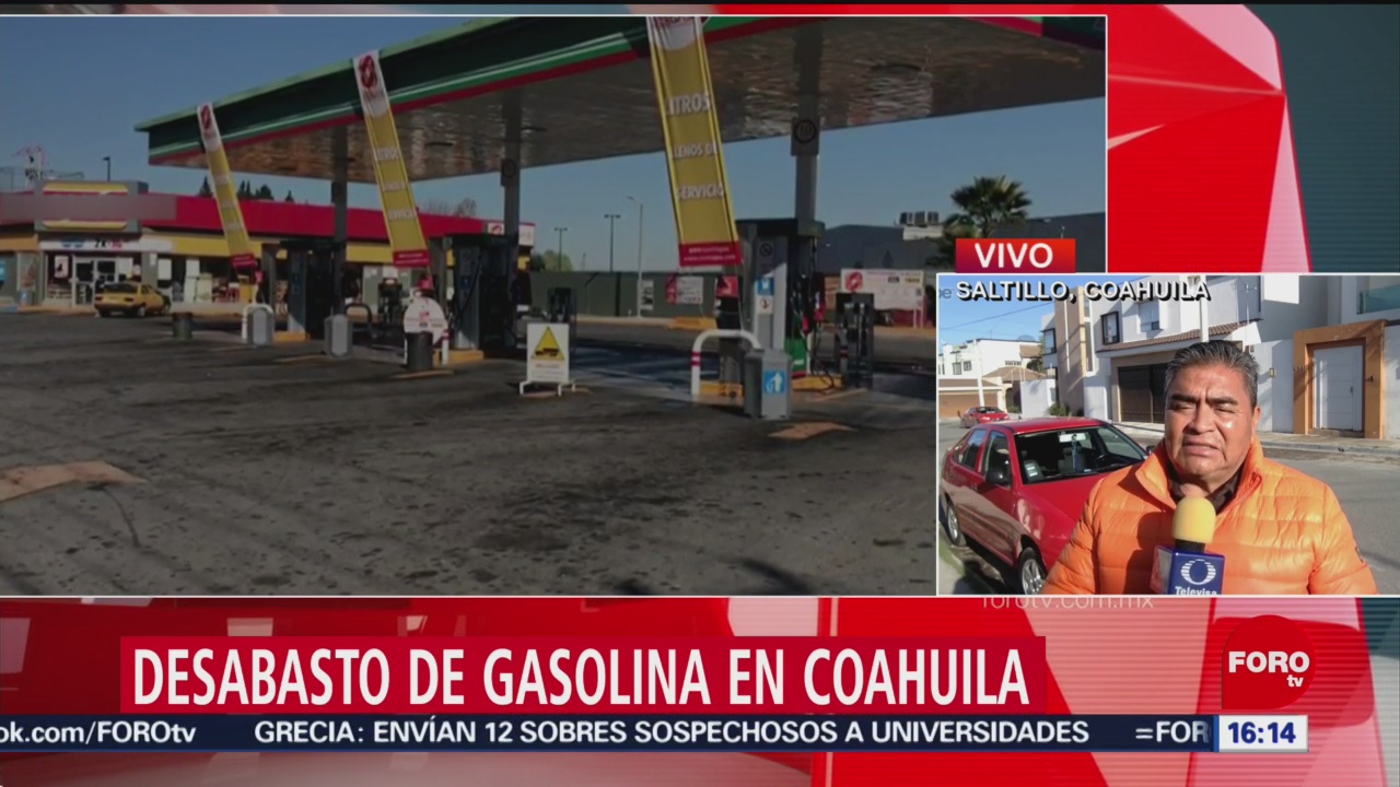 Gasolineras en Coahuila carecen de alguno de los combustibles