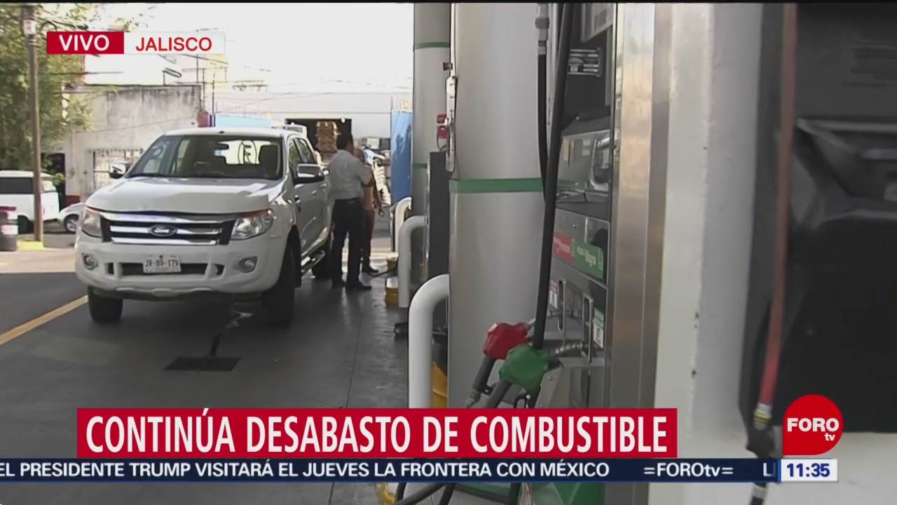 Guadalajara todavía enfrenta desabasto de gasolina