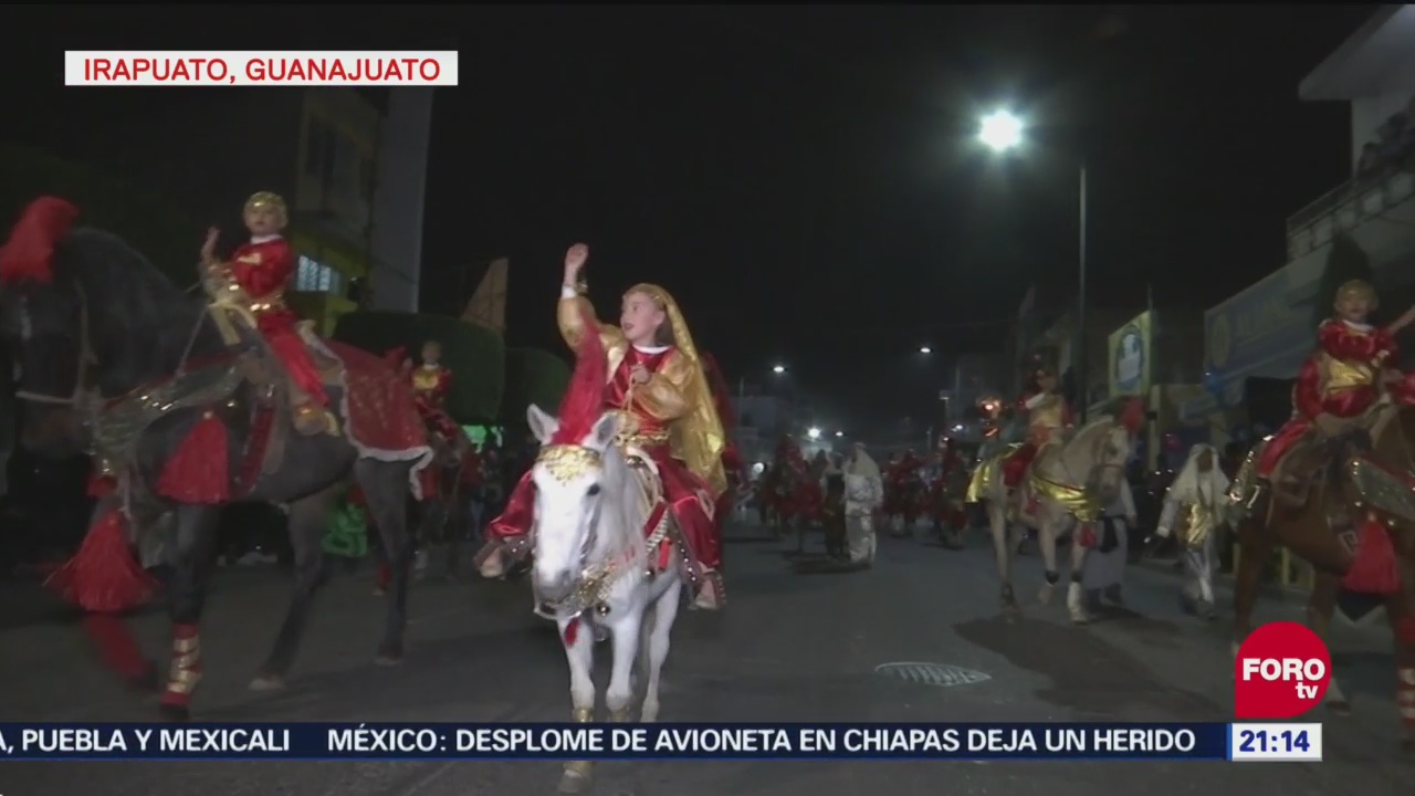 Guanajuato realiza cabalgata de Reyes Magos
