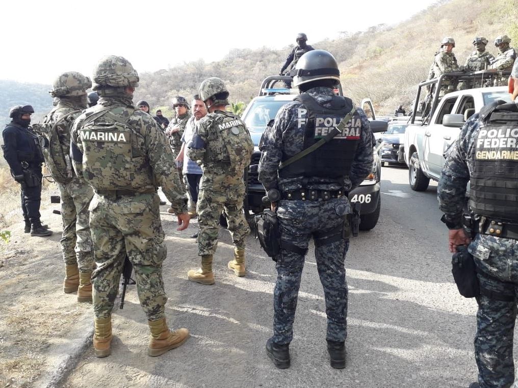 Buscan a hombres armados que irrumpieron en comunidad de costa grande de Guerrero