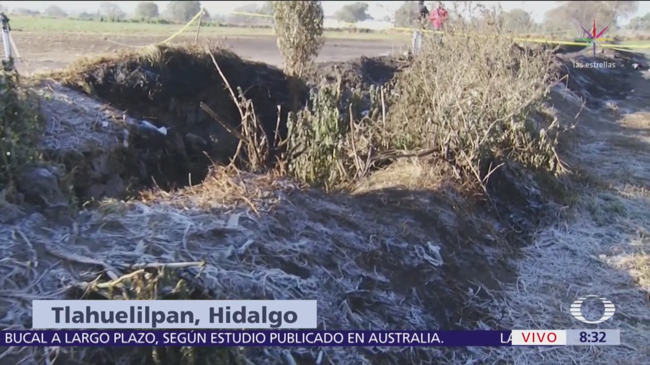 Habitantes de Tlahuelilpan buscan a familiares en zona de explosión