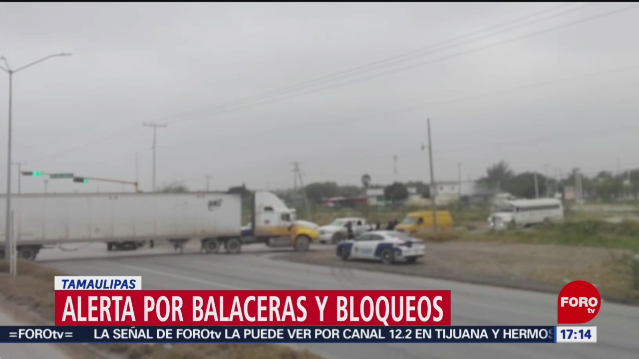 Internautas reportan balaceras en Tamaulipas por robo de pipa