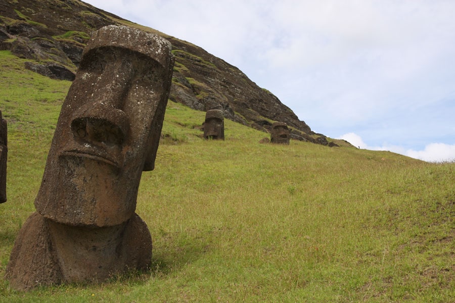 Resuelven misterio detrás de las cabezas de la Isla de Pascua