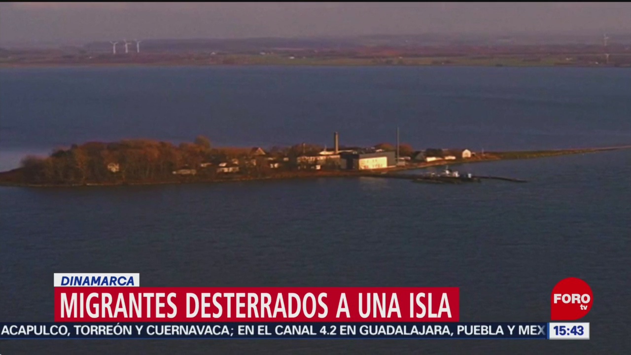 Isla danesa para migrantes con antecedentes penales
