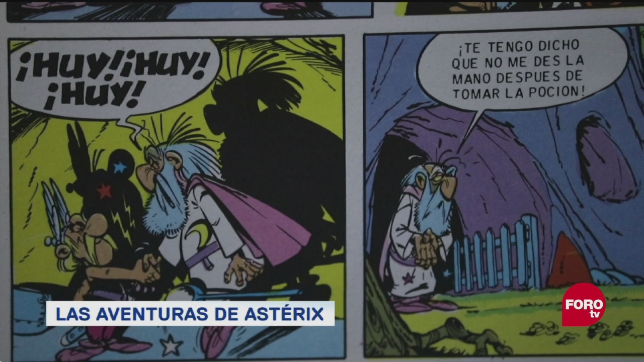 La historia del cómic Astérix El Galo