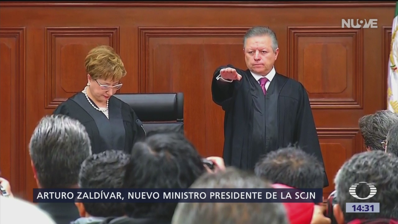 La SCJN elige a Arturo Zaldívar como ministro presidente