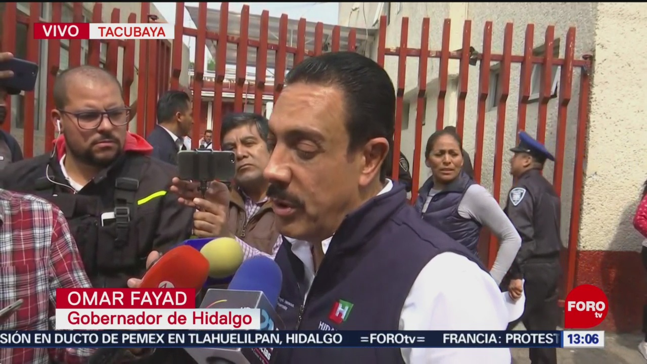 Gobernador de Hidalgo dice que se sumará a lucha contra huachicoleo
