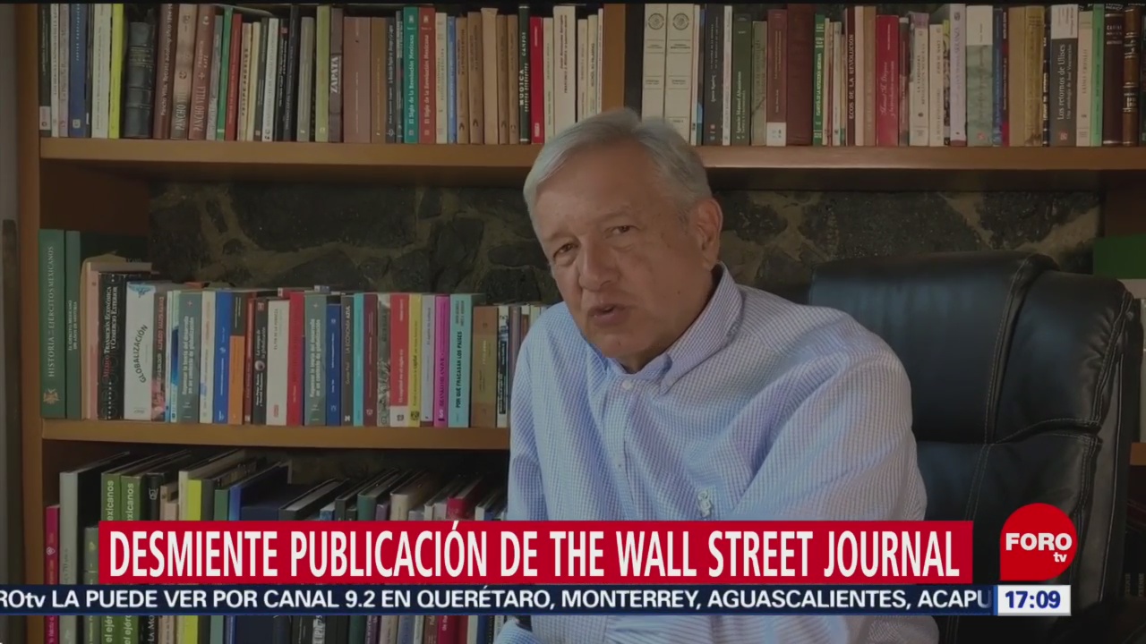 Amlo Desmiente Publicación De The Wall Street Journal, Amlo, The Wall Street Journal, Andrés Manuel López Obrador, Compra De Combustible De Eu