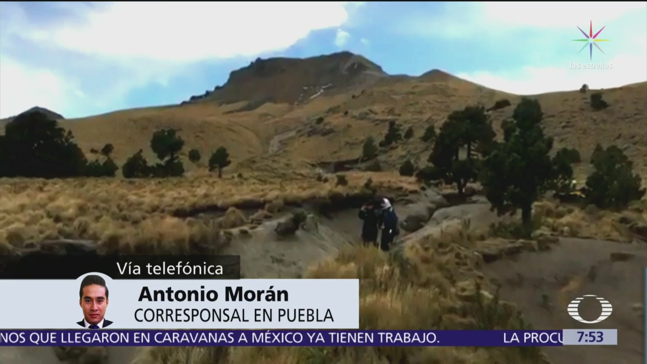 Siguen labores para rescatar cuerpo de alpinista en cerro La Malinche, Puebla