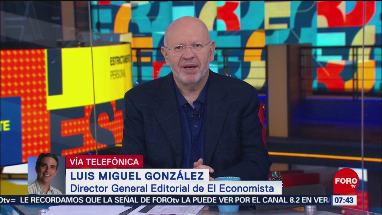 Luis Miguel González: Advierten bajo crecimiento global en Foro de Davos