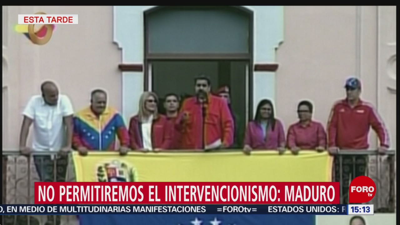 Maduro llama a la movilización en Venezuela