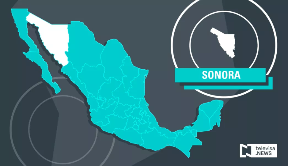 Imagen: Mapa de Sonora, República Mexicana, 24 enero 2019, CDMX