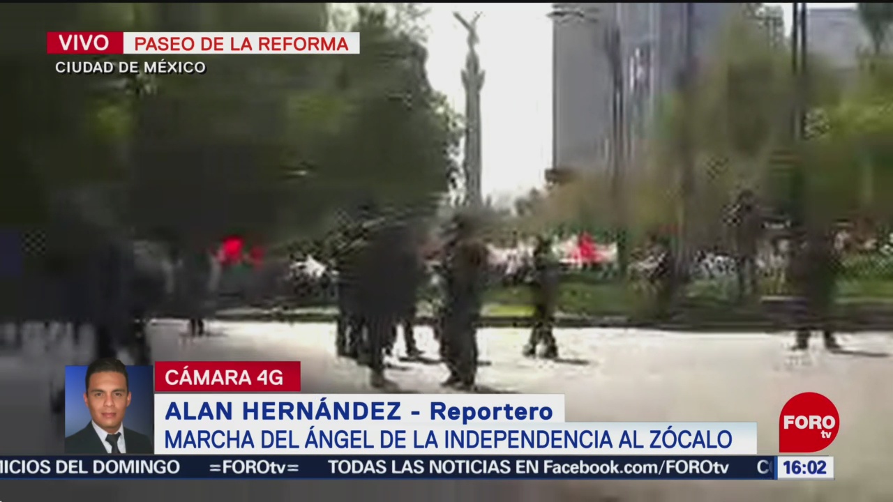 Foto: Marcharán en Paseo de la Reforma, cierran carriles centrales