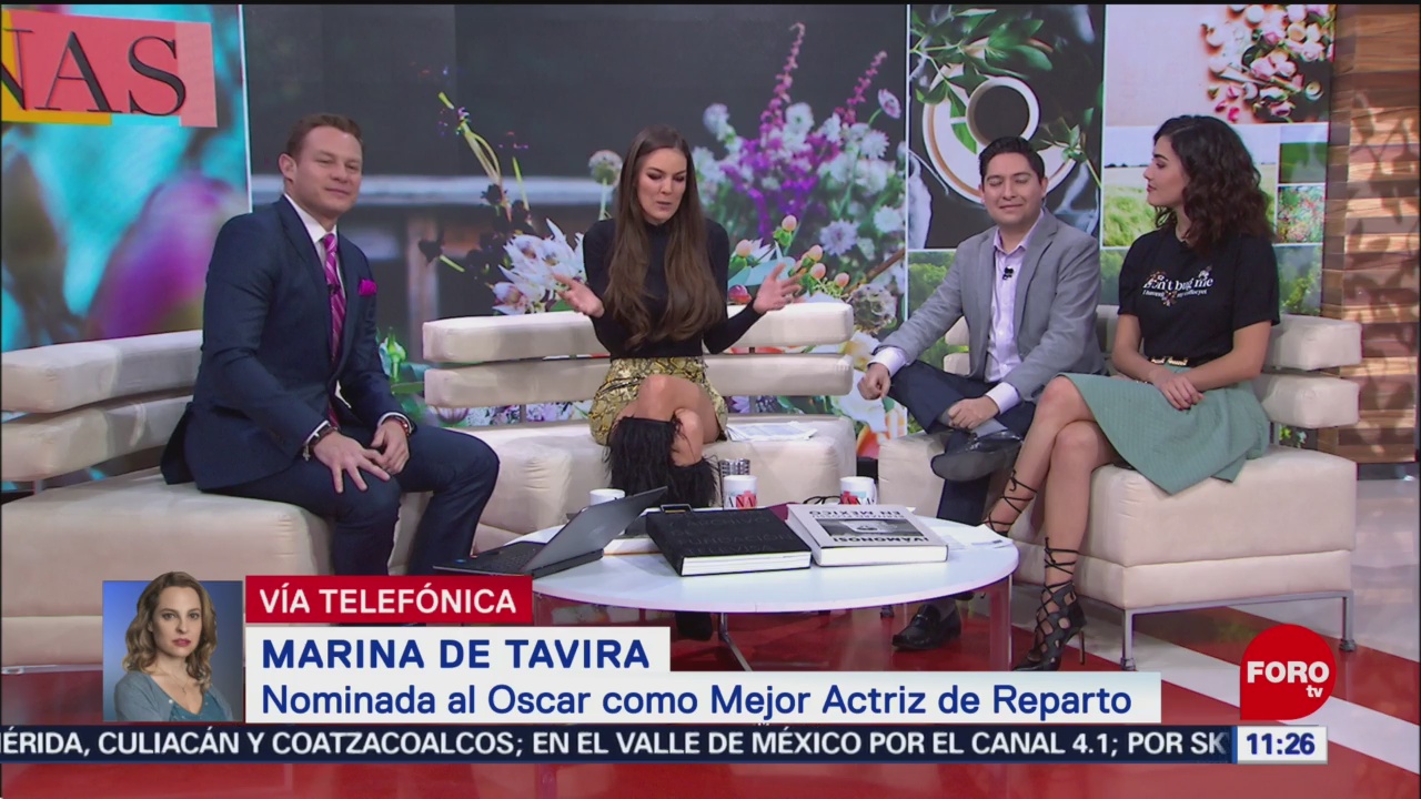 Marina de Tavira: Muy orgullosa de representar a México con ‘Roma’