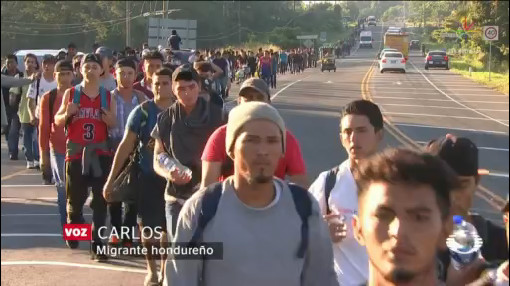 Migrantes Centroamericanos Ingresan A México Portazo