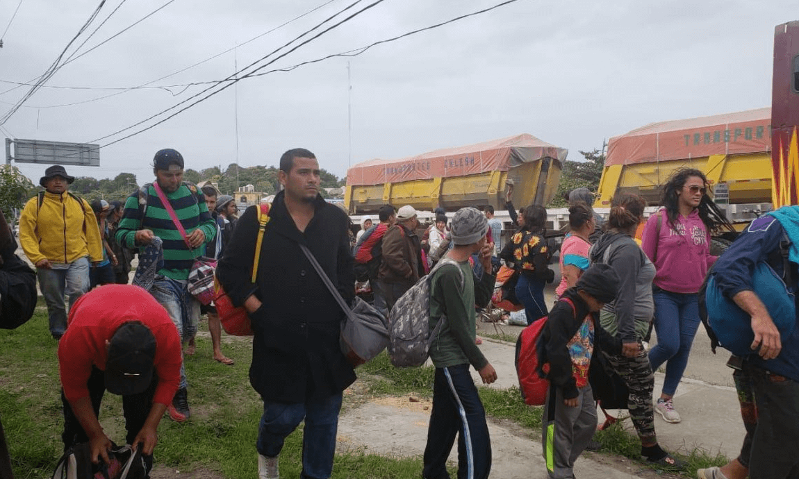 migrantes, caravana migrantes, Veracruz, Twitter, 25 enero, 2019