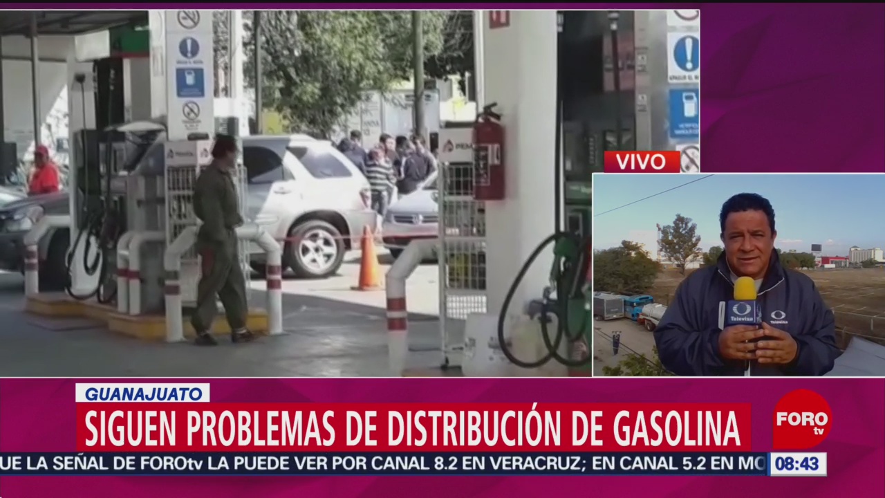Miles de afectados por falta de combustible en Guanajuato
