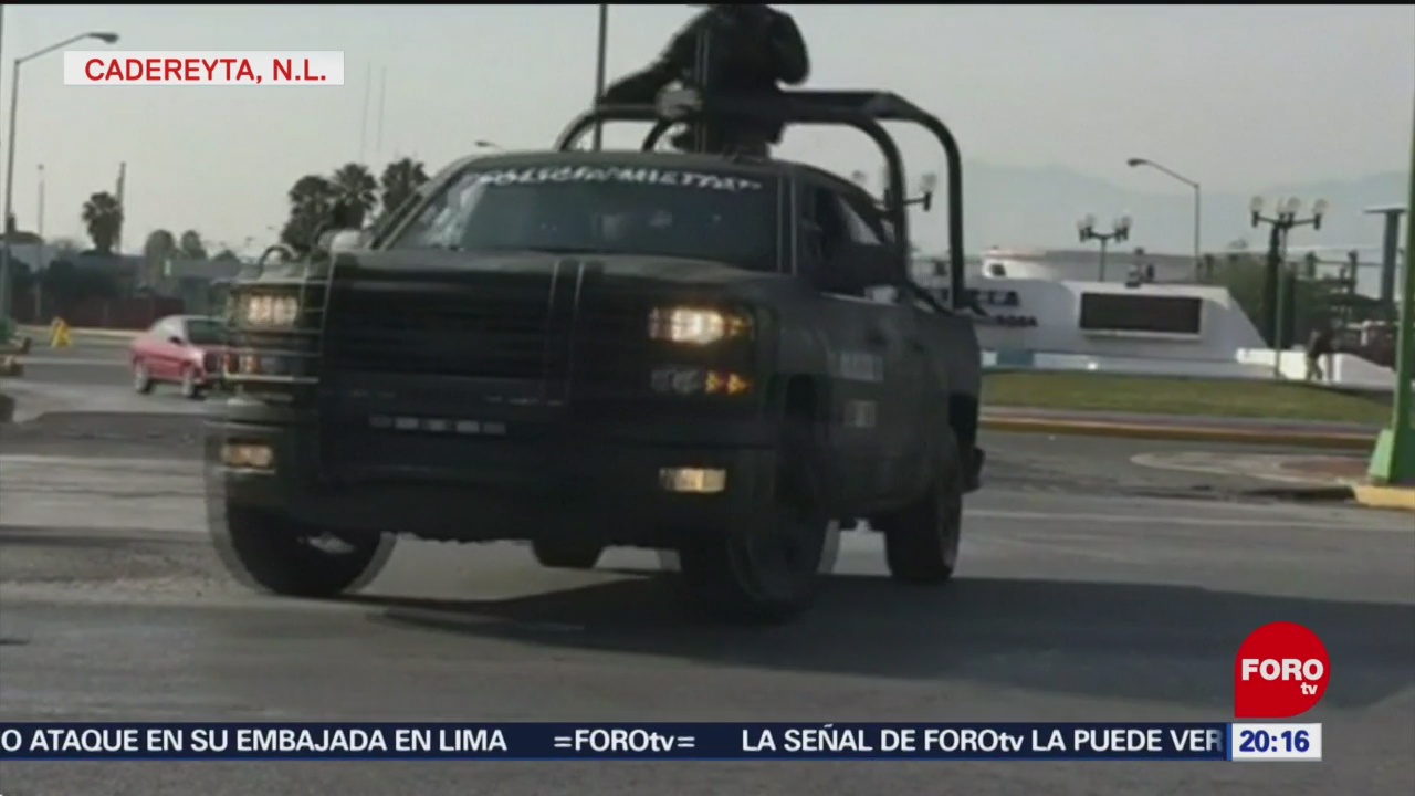 Militares Resguardan Refinería En Cadereyta Nuevo León