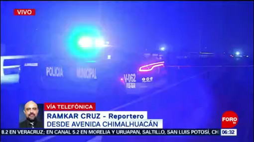 Muere persona tras ser atropellada en Chimalhuacán, Edomex