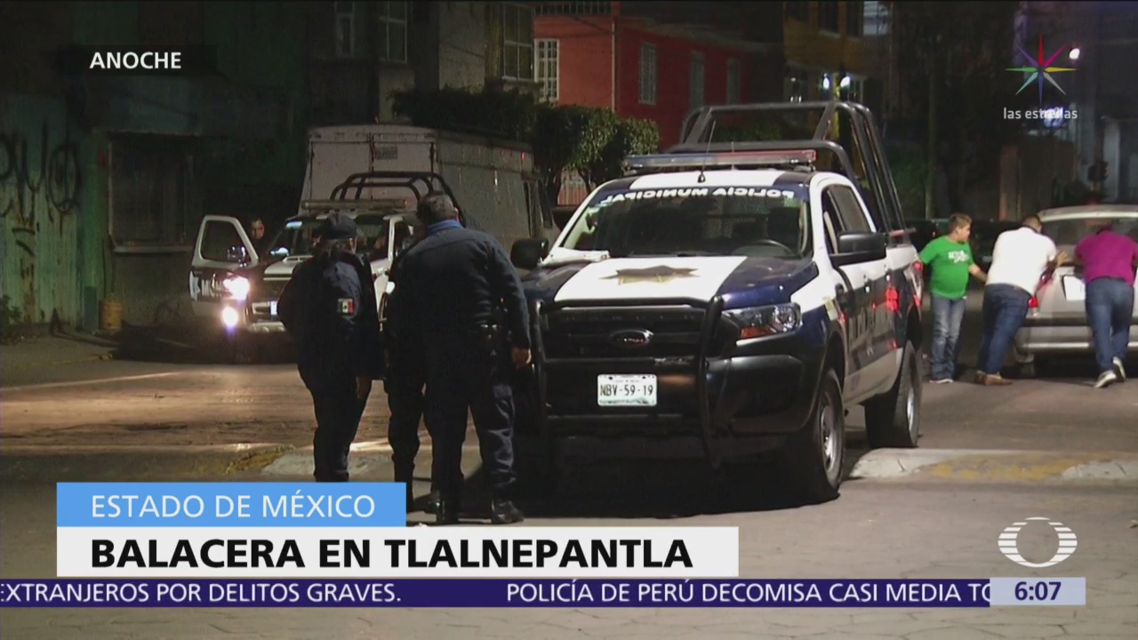 Mueren cinco personas por disparos de arma en Valle de México